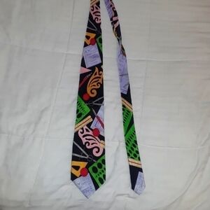 𝅺addiction  100% silk handmade fun tie